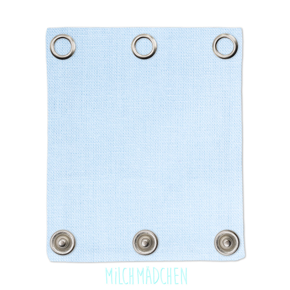 Milchmädchen - Bodyerweiterung (Bodyverlängerung) - Hellblau - Einzeln (alle Größen)