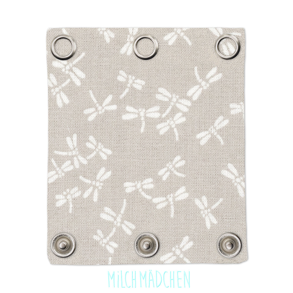 Milchmädchen - Bodyerweiterung (Bodyverlängerung) - Libelle Grau - Einzeln (alle Größen)