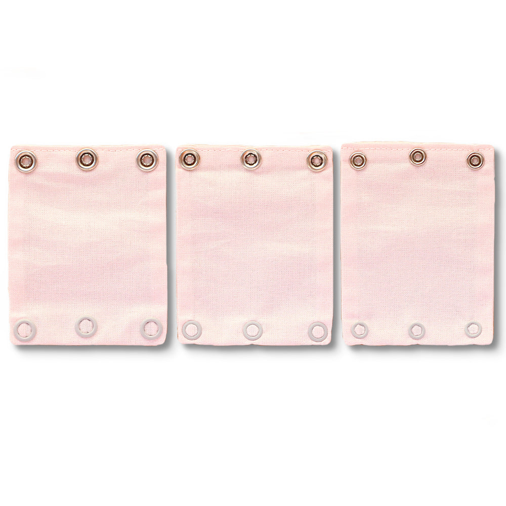 Milchmädchen - Bodyerweiterung/-verlängerung - in tollen Designs - 3 Stück in 3 Druckknopfgrößen