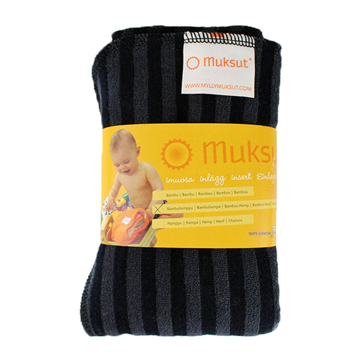 Myllymuksut - "Muksut" Bambus-Stretch-Prefold Einlagen (35x40 cm)