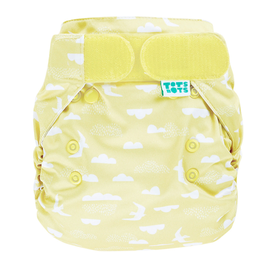 TotsBots Bamboozle Wrap - PeeNut - Überhose - Natures Rainbow Kollektion - Above The Clouds