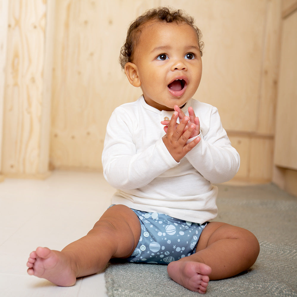 TotsBots - PeeNut V2 - Überhose AI2 - ohne Laschen - Above The Clouds