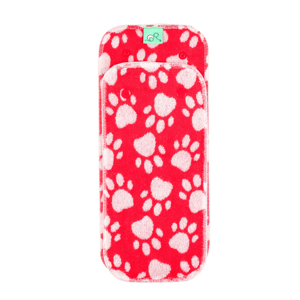 TotsBots - Bamboozle Pads (PeeNut) - Bambusviskose Saugeinlagen SET (Newborn + One Size) frü das Einlagen-Überhosen-Stoffwindel-System