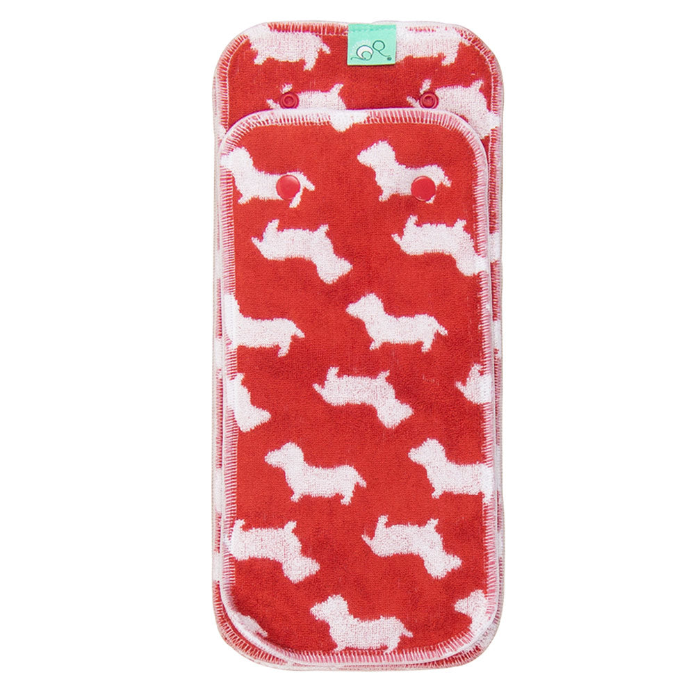 TotsBots - Bamboozle Pads (PeeNut) - Bambusviskose Saugeinlagen SET (Newborn + One Size)