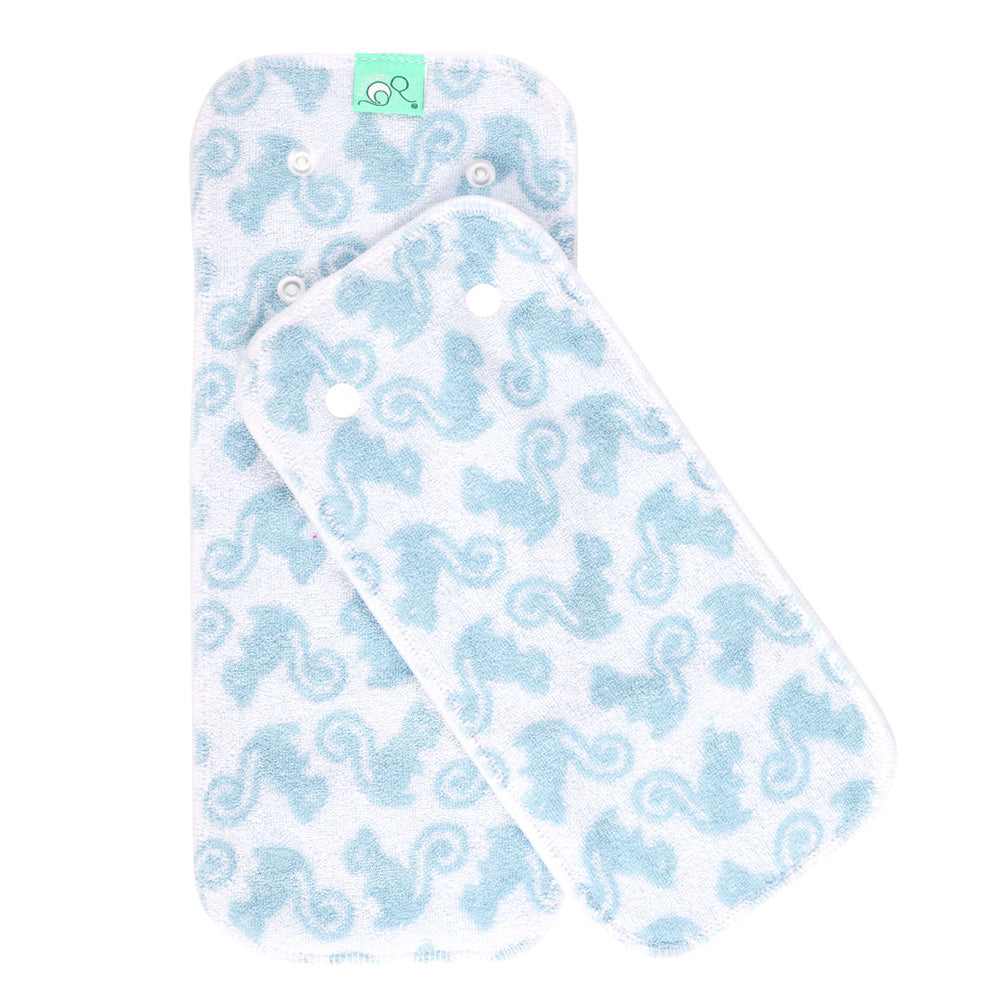 TotsBots - Bamboozle Pads (PeeNut) - Bambusviskose Saugeinlagen SET (Newborn + One Size)
