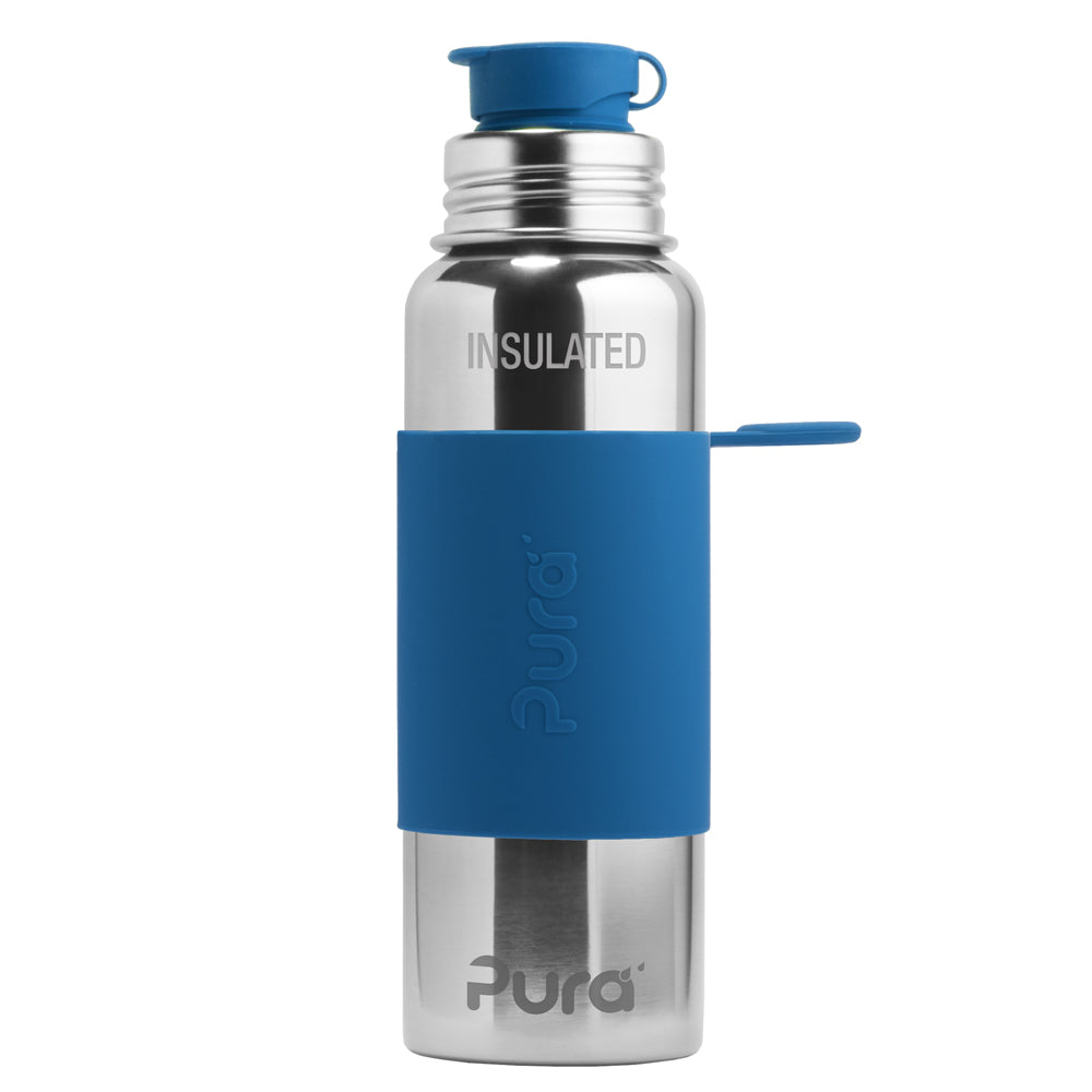 PuraSport™ ISO-Flasche 600ml - BigMouth™ Aufsatz (inkl. Silikonüberzug)