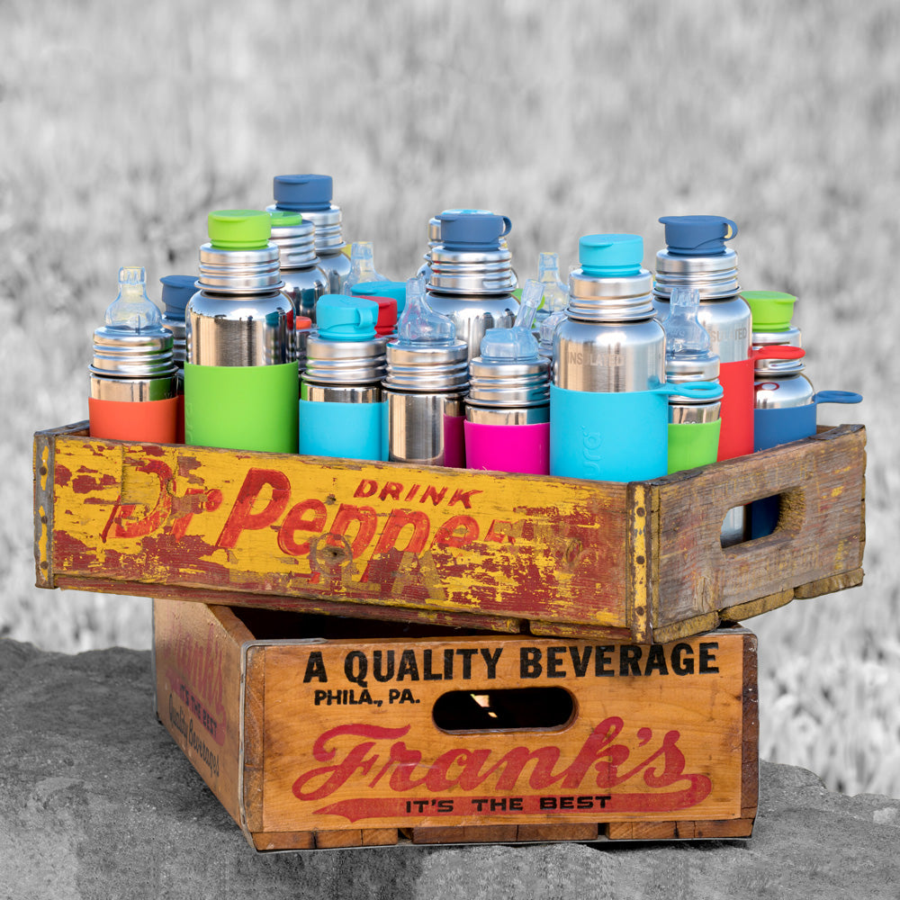 Pura Kiki Trinklernflasche - 325ml - XL Trinklernaufsatz (inkl. Schutzkappe)