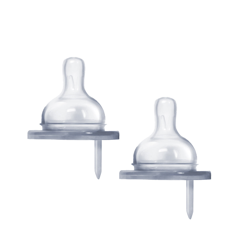 Der Weithalssauger von Pura Kiki aus Silikon.