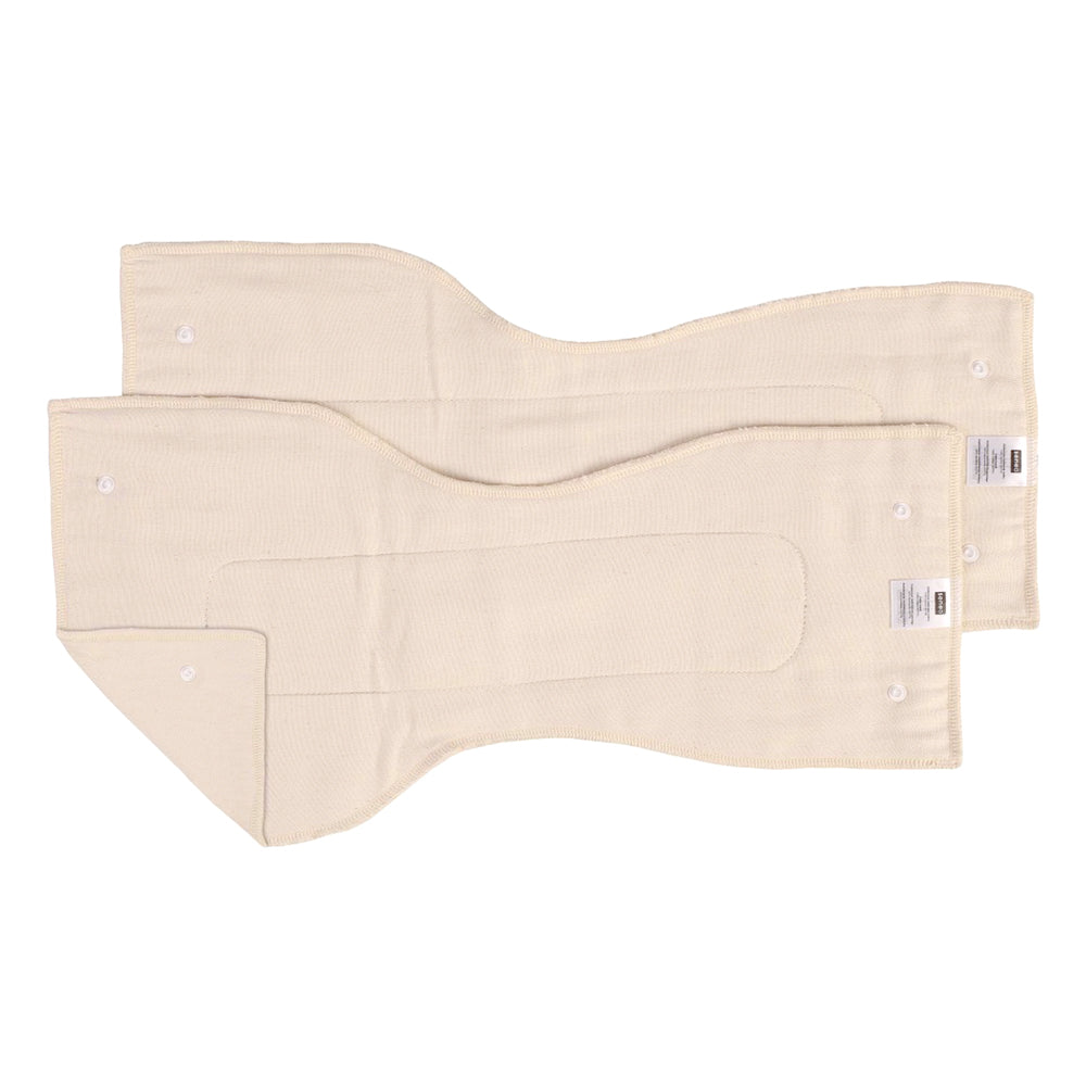 Seneo - anatomische Saugeinlagen (Bio-Baumwolle) - 2 Stück