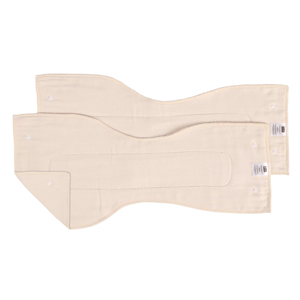 Seneo - anatomische Saugeinlagen (Bio-Baumwolle) - 2 Stück