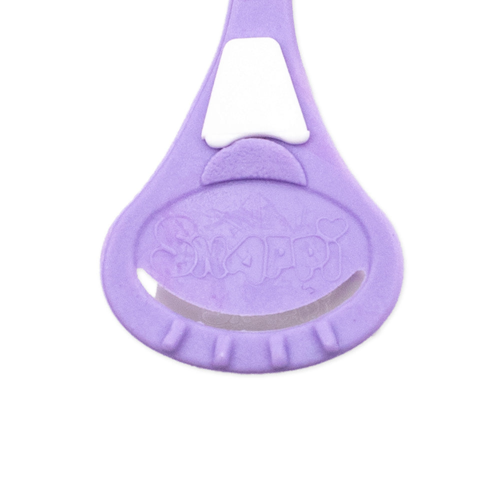 Snappi Windelklammer für Prefolds / Mullwindeln - Größe 1 - (1 Stück) - Flieder