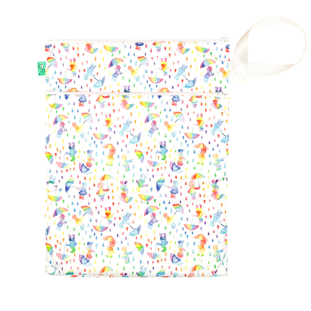TotsBots - doppelter Wetbag mit Trockenfach Gr. M (38x30 cm)