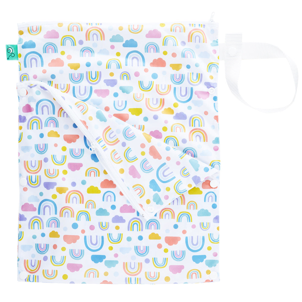 TotsBots - doppelter Wetbag mit Trockenfach Gr. M (38x30 cm)