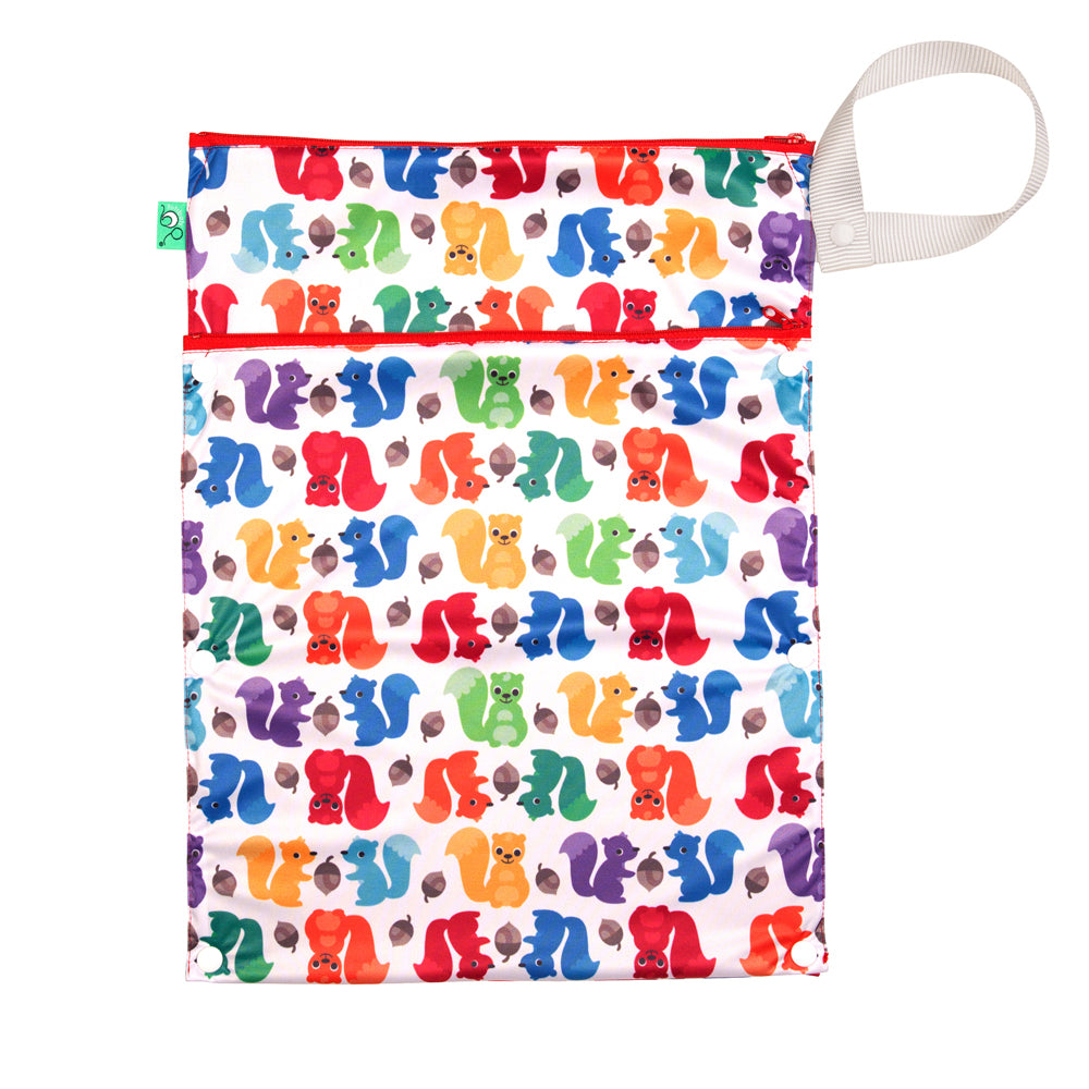 TotsBots - doppelter Wetbag mit Trockenfach Gr. M (38x30 cm)