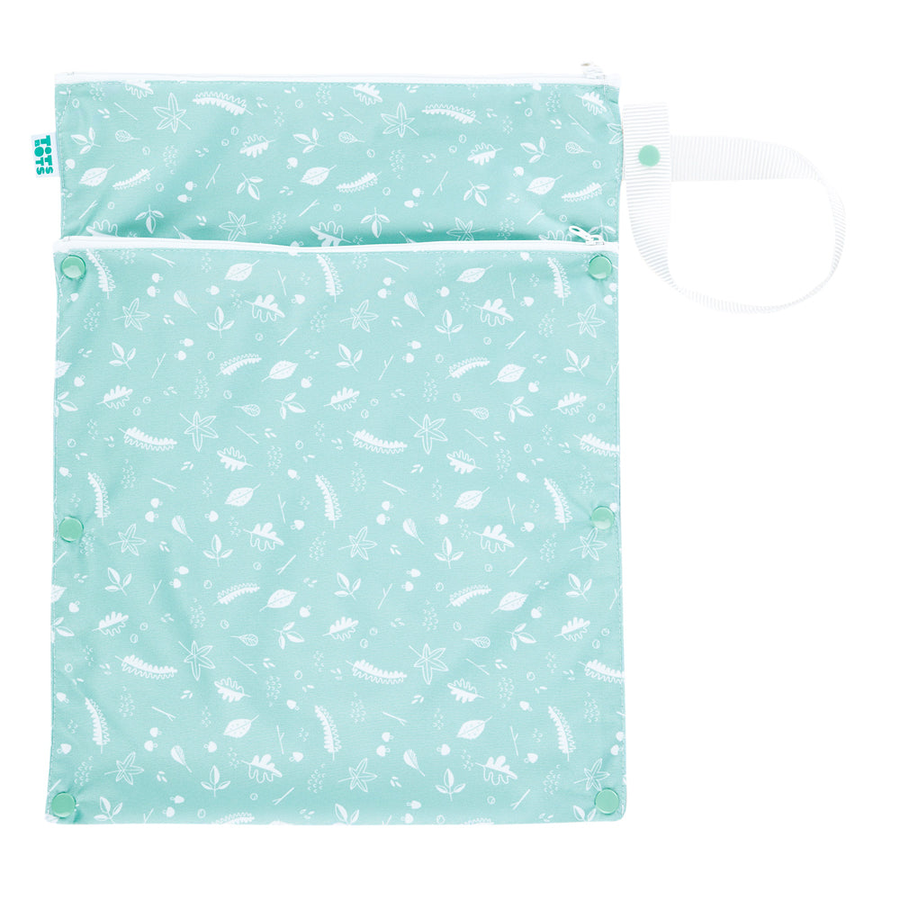 TotsBots - doppelter Wetbag mit Trockenfach Gr. M (38x30 cm)