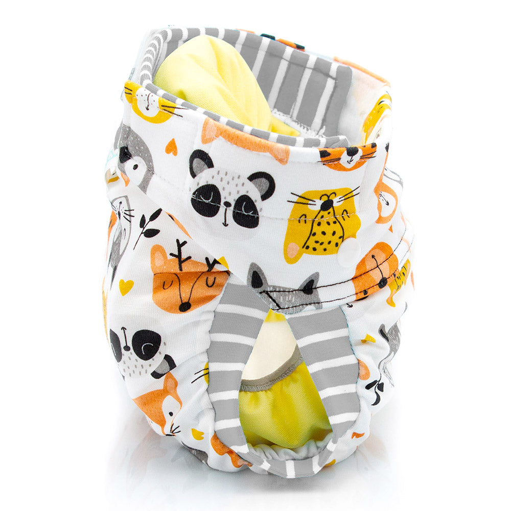 Culla di Teby (AI3) - Bio-Baumwolle Hybridwindel - (EINZELN) - Lovely Faces