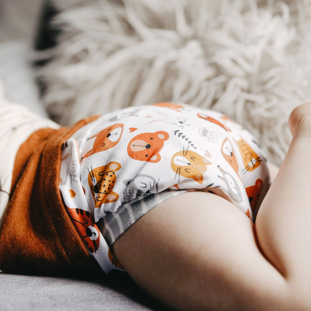 Culla di Teby (AI3) - Bio-Baumwolle Hybridwindel - (EINZELN) - Lovely Faces