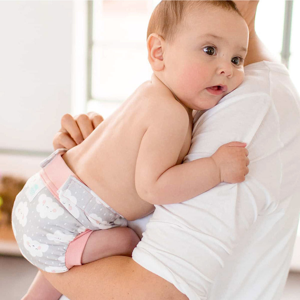 Culla di Teby (AI3) - Bio-Baumwolle Hybridwindel - (EINZELN) - Nuvolette