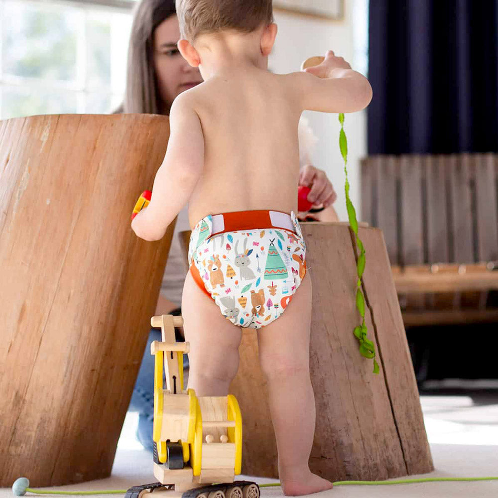 Culla di Teby (AI3) - Bio-Baumwolle Hybridwindel - (EINZELN) - Our Tepee