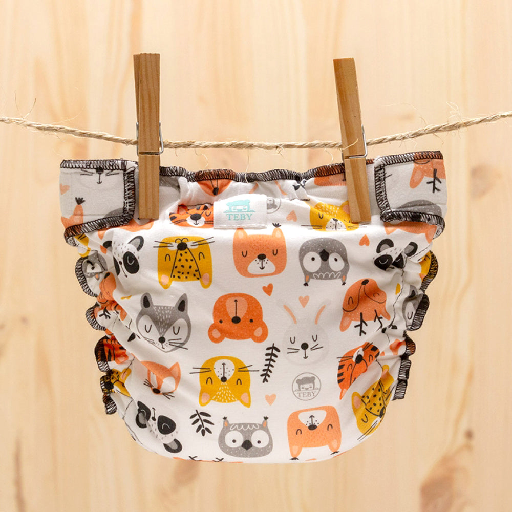 Culla di Teby - Höschenwindeln mit Pocketfunktion - Lovely Faces - Die Stoffwindel mit extra Saugkraft!