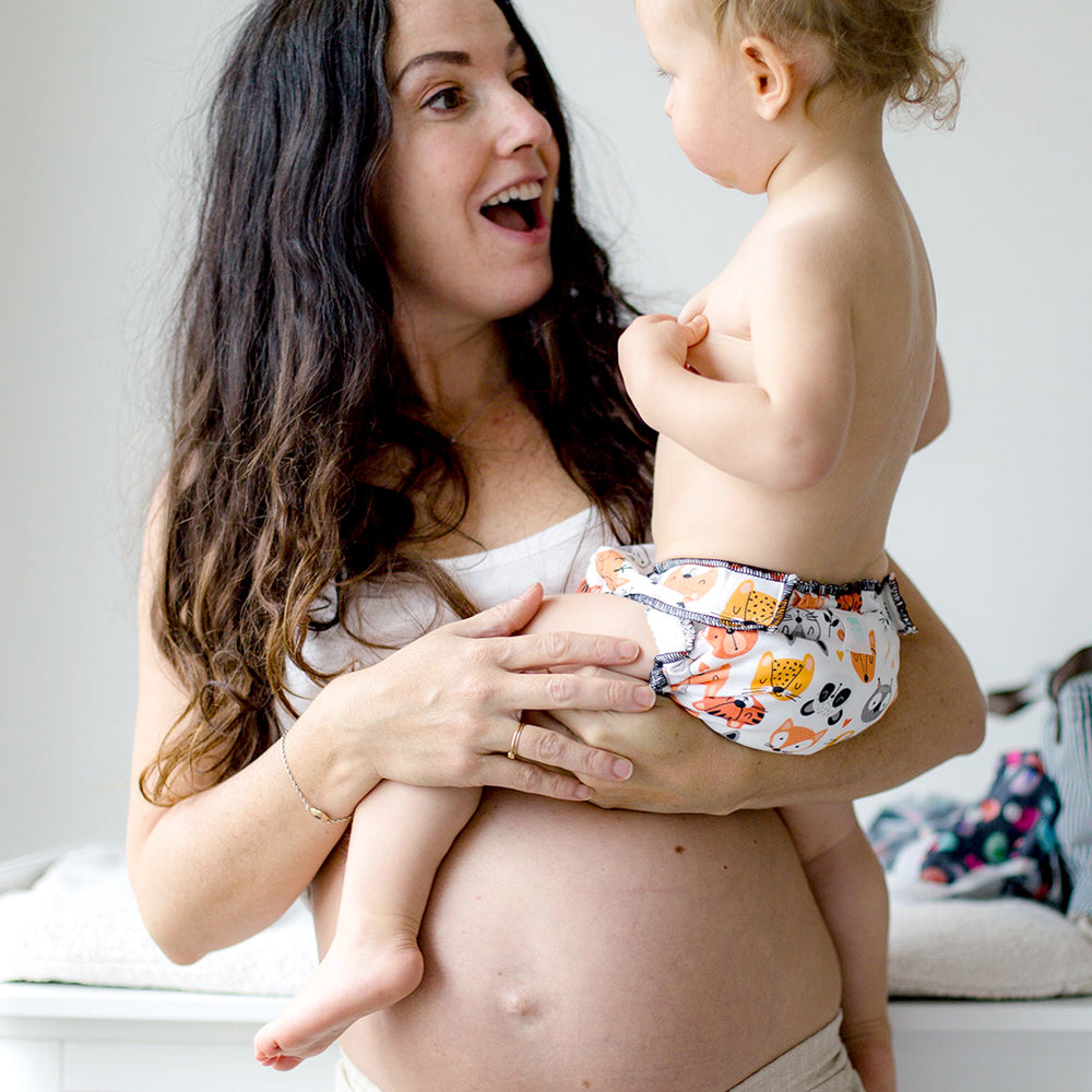 Culla di Teby - Höschenwindel (Pocketfunktion) - I Love Sea - Gr. 1