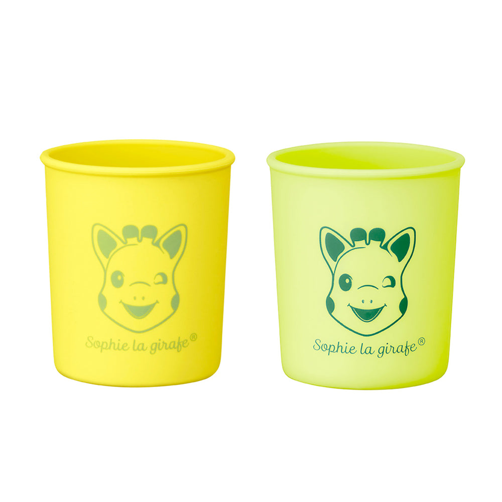 Sophie la girafe - Trinkbecher für Babys - 100 % Silikon