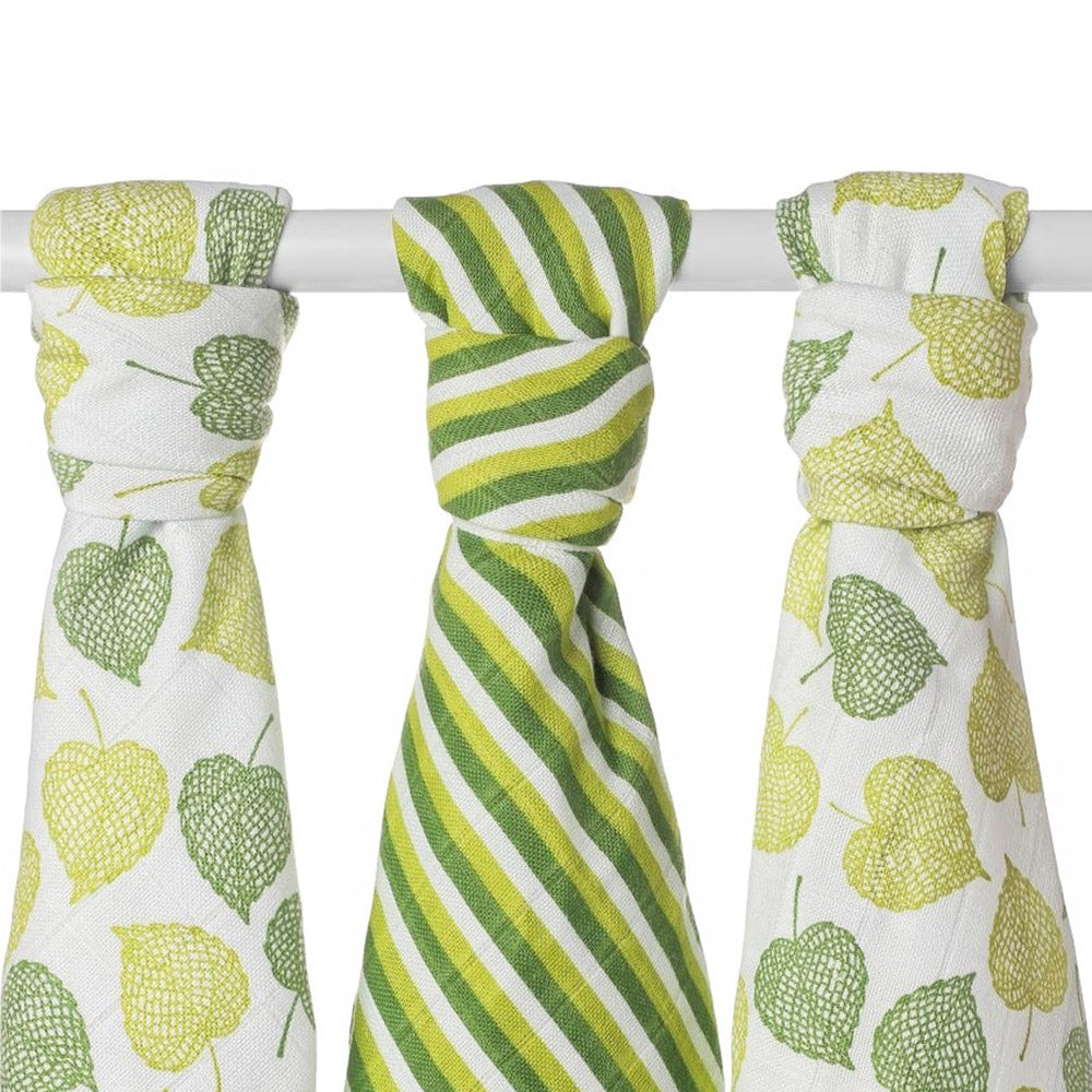 XKKO - Organic Mullwindeln - 100% Bio-Baumwolle - (Alte Zeiten) - 70x70cm