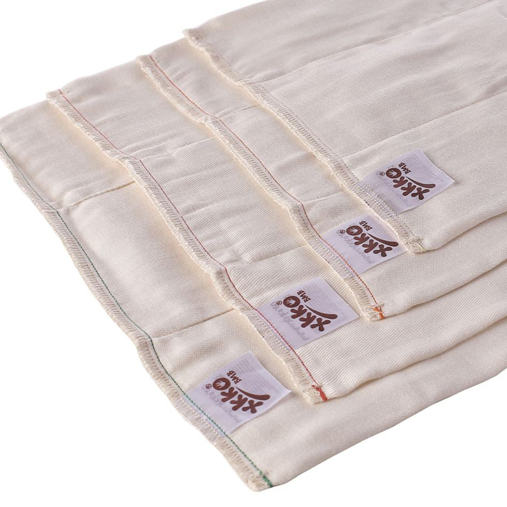 XKKO - BMB Prefolds - Bambusviskose - 6 Stück - versch. Größen