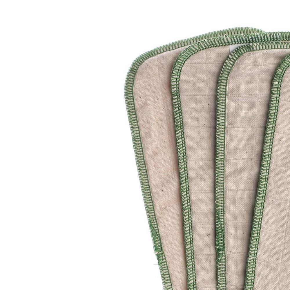 XKKO - Saugeinlagen - 100% Bio-Baumwolle (Alte Zeiten) - 2 Stück