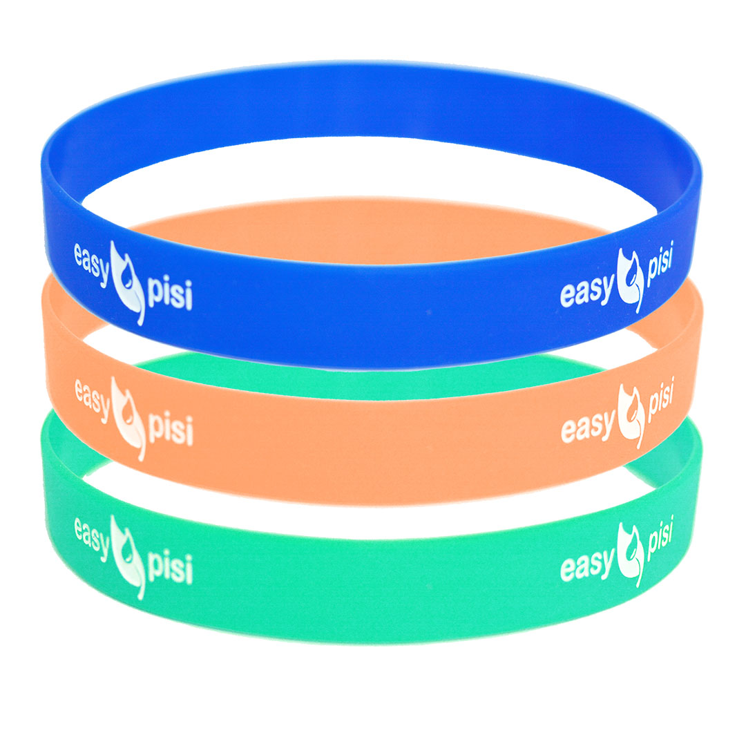 Easypisi - Anti-Rutsch Silikonband - für Windelfrei Töpfchen mit Spritzschutz