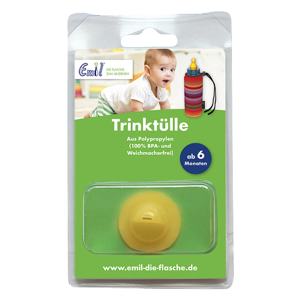 Emil Trinktülle für die Babyflasche in der Verpackung