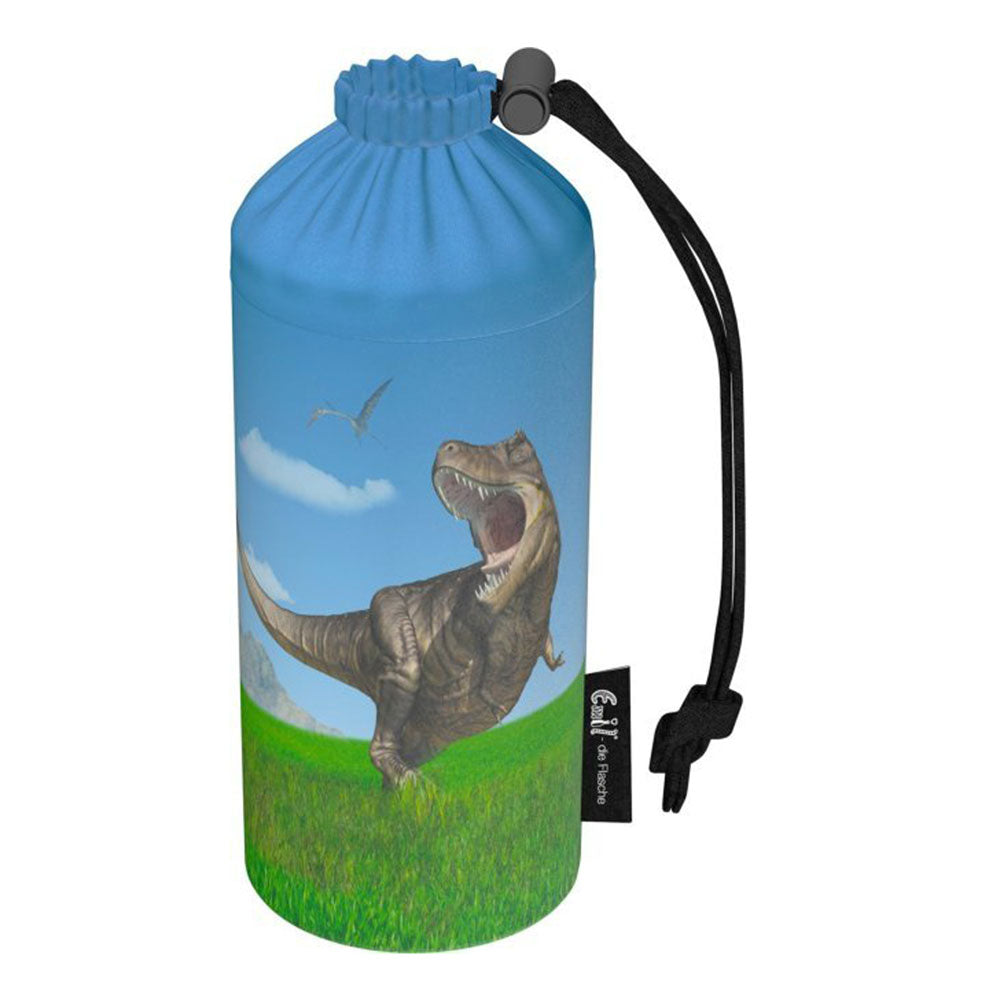 Emil Flaschenbeutel (Ersatzhülle) aus Polyester für Emil die Flasche 400 ml im Design Dinosaurier