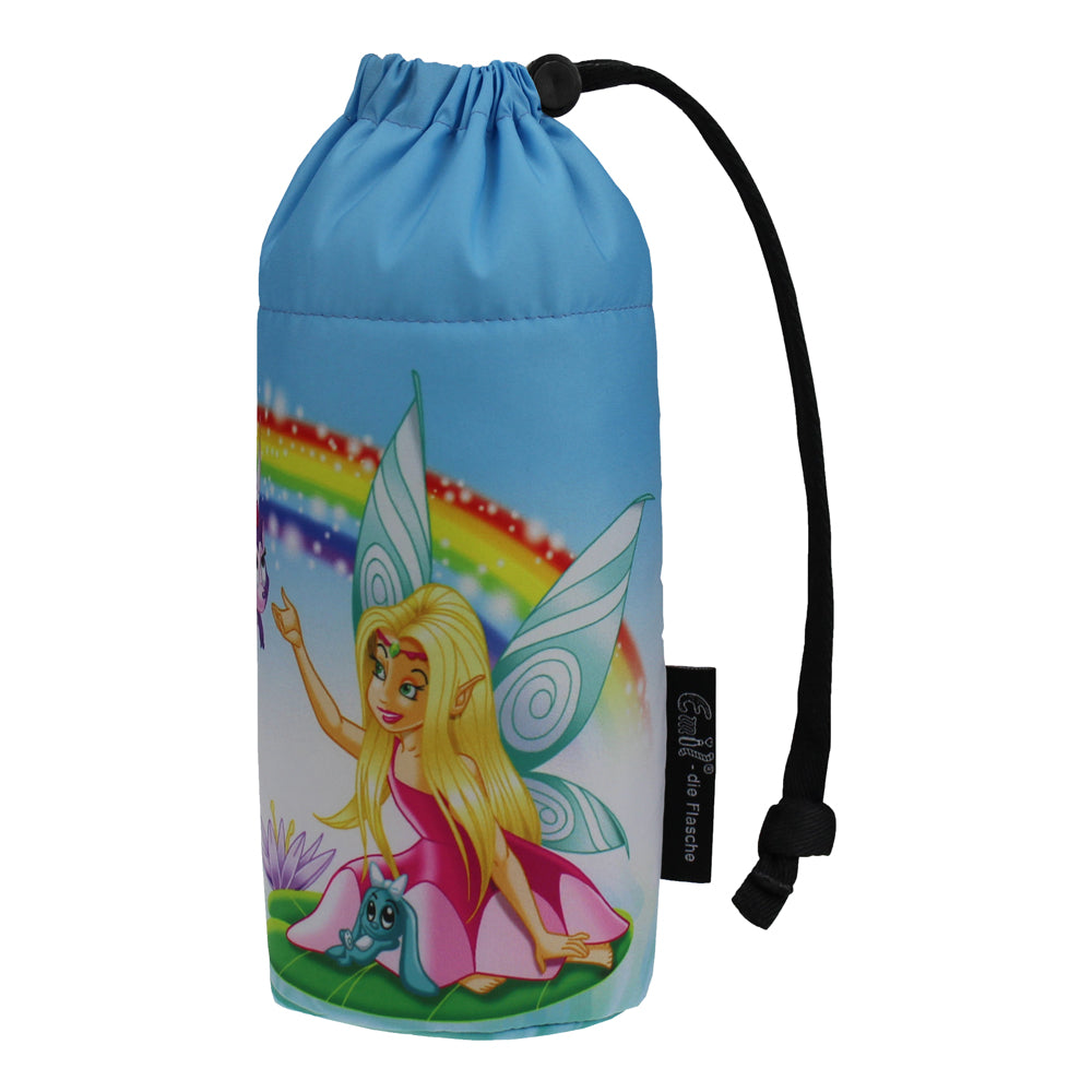 Emil Flaschenbeutel (Ersatzhülle) aus Polyester für Emil die Flasche 400 ml im Design Rainbow