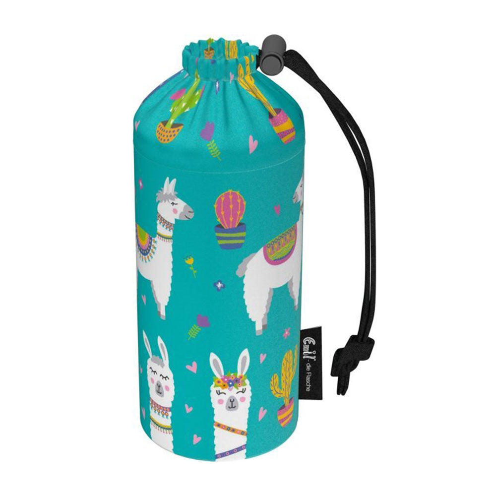 Emil Flaschenbeutel (Ersatzhülle) aus Polyester für Emil die Flasche 600 ml im Design Alpaka