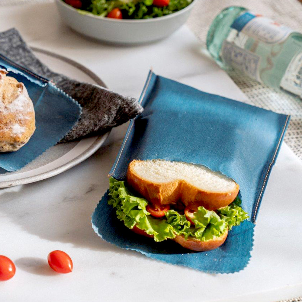 Nuts - praktische Sandwich & Snack Bags (100% natürliches Bienenwachs)