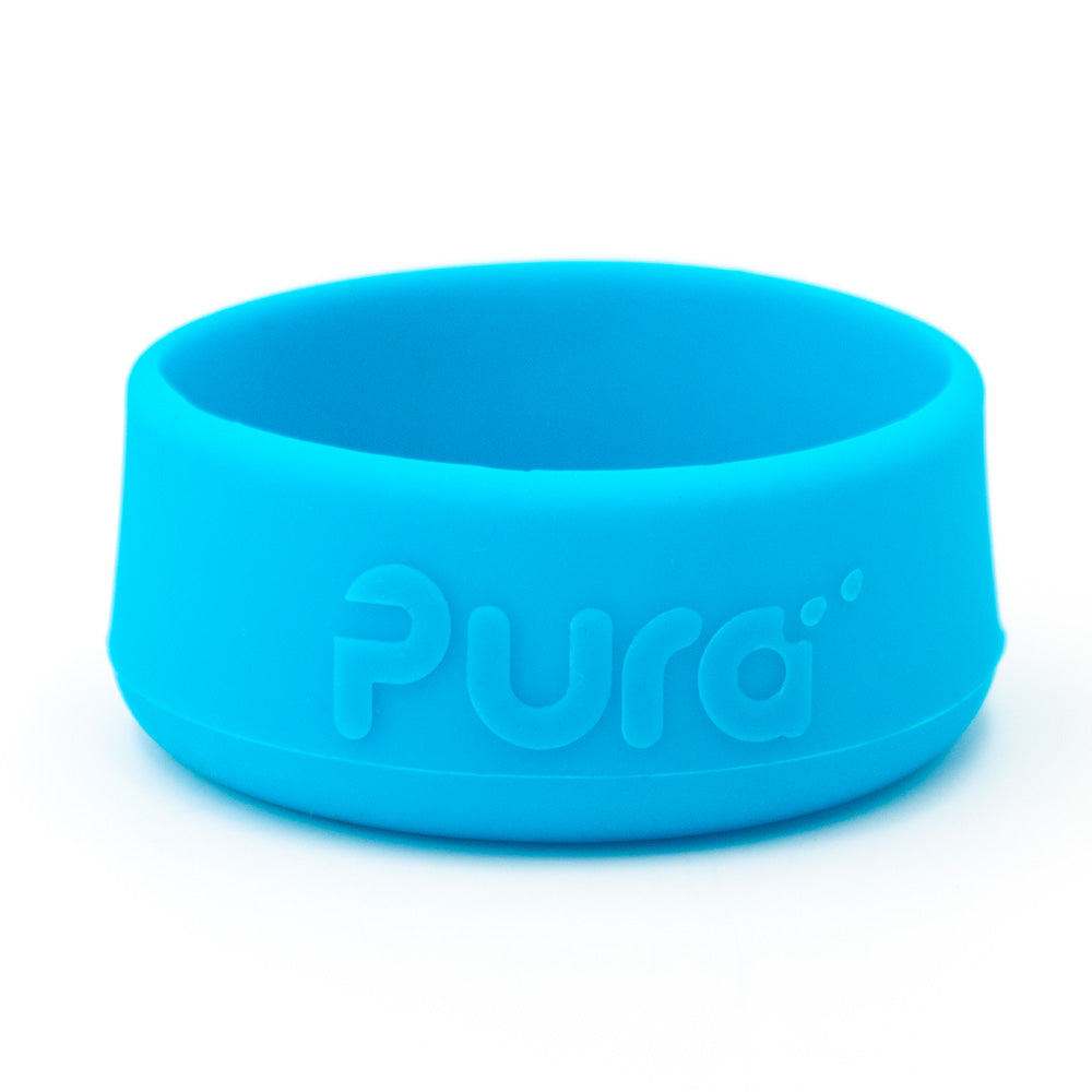 Pura Kiki Bumper (Bodenschutz) aus Silikon, 1 Stück – im Design Blau, unverpackt