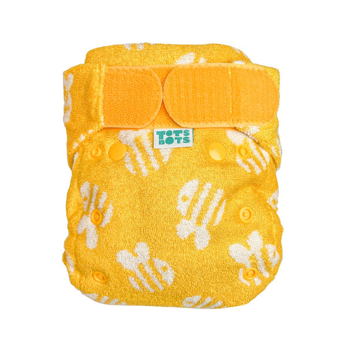 TotsBots Bamboozle Stretch Höschenwindel Newborn (2–8 kg) aus Bambusviskose im Design Bumble – Ansicht 2