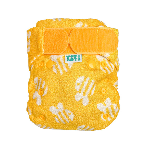 TotsBots Bamboozle Stretch Höschenwindel Newborn (2–8 kg) aus Bambusviskose im Design Bumble – Ansicht 2