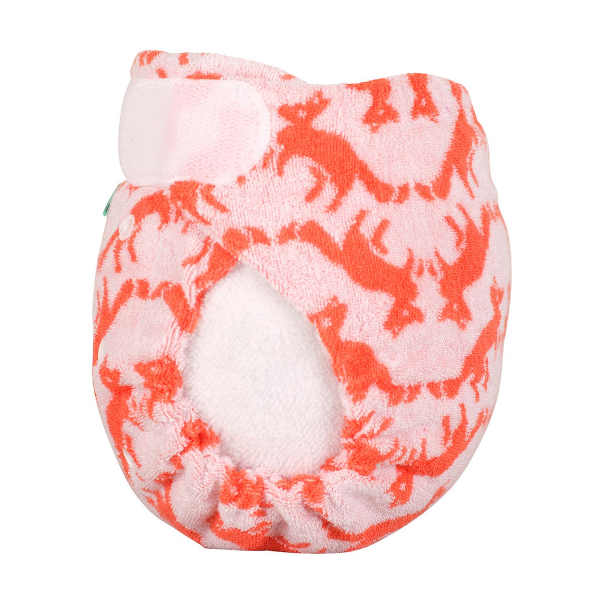 TotsBots Bamboozle Stretch Höschenwindel Newborn (2–8 kg) aus Bambusviskose im Design Foxtrot, seitlich