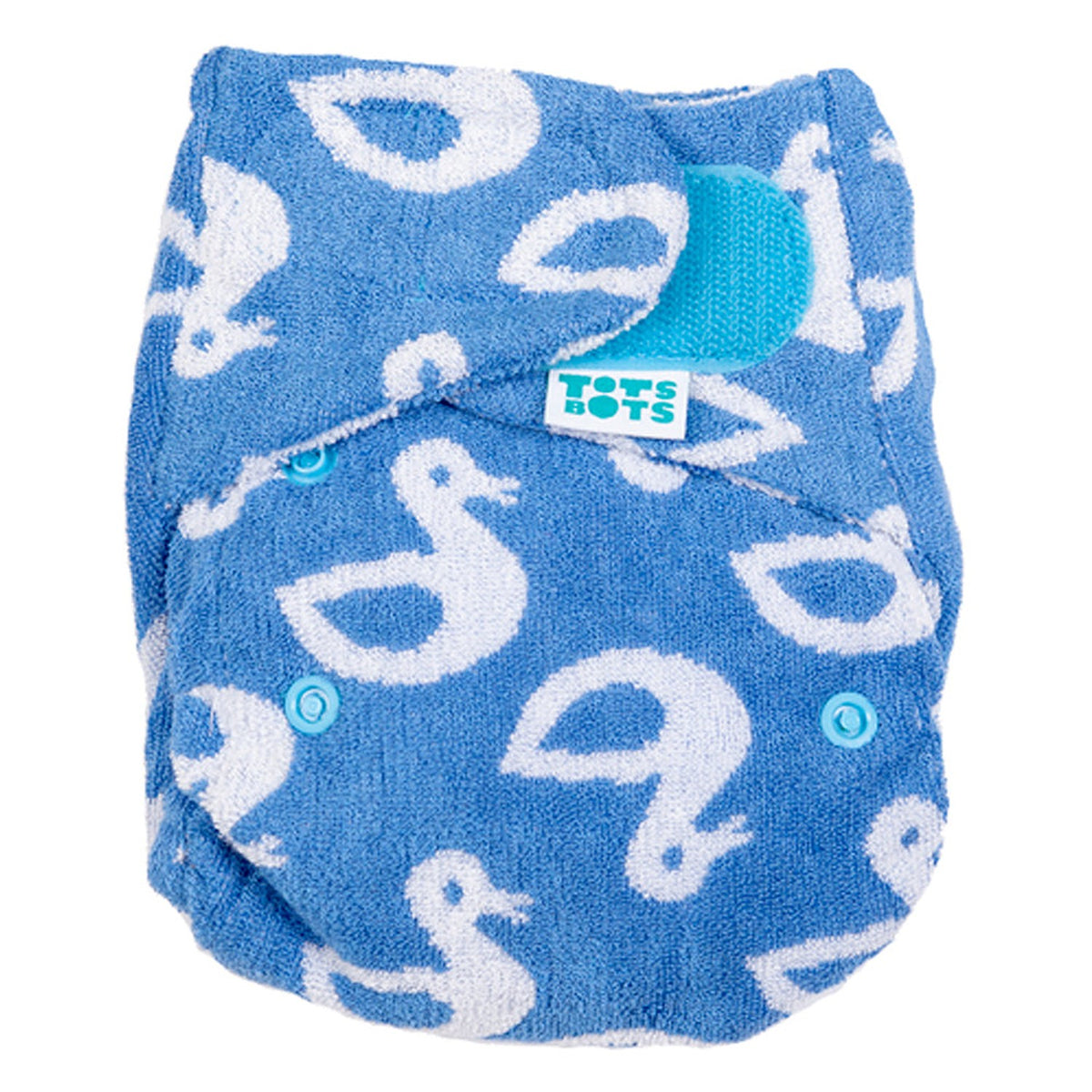 TotsBots Bamboozle Stretch Höschenwindel Newborn (2–8 kg) aus Bambusviskose im Design Lucky Duck – Ansicht 2