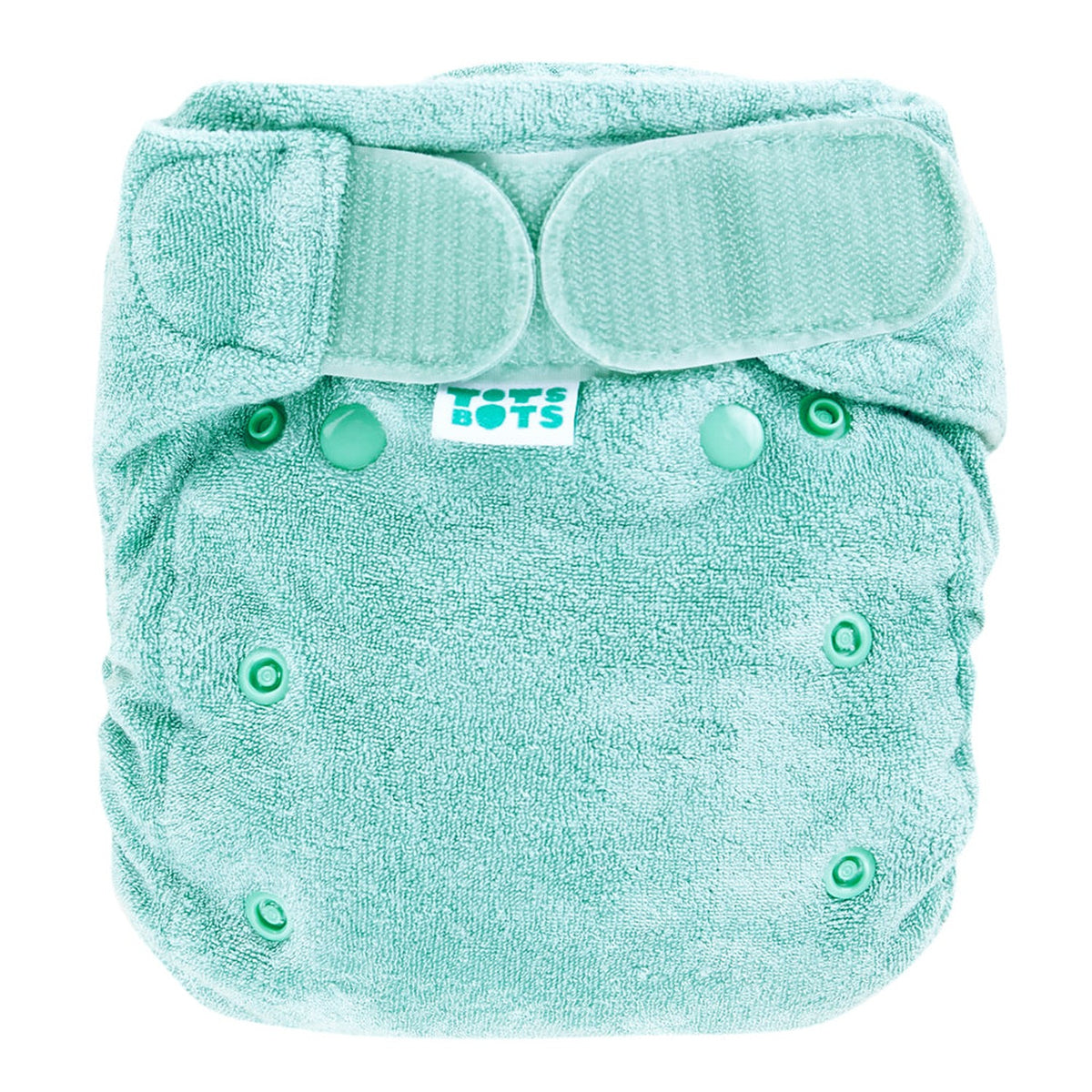TotsBots Bamboozle Stretch Höschenwindel Newborn (2–8 kg) aus Bambusviskose im Design Moss