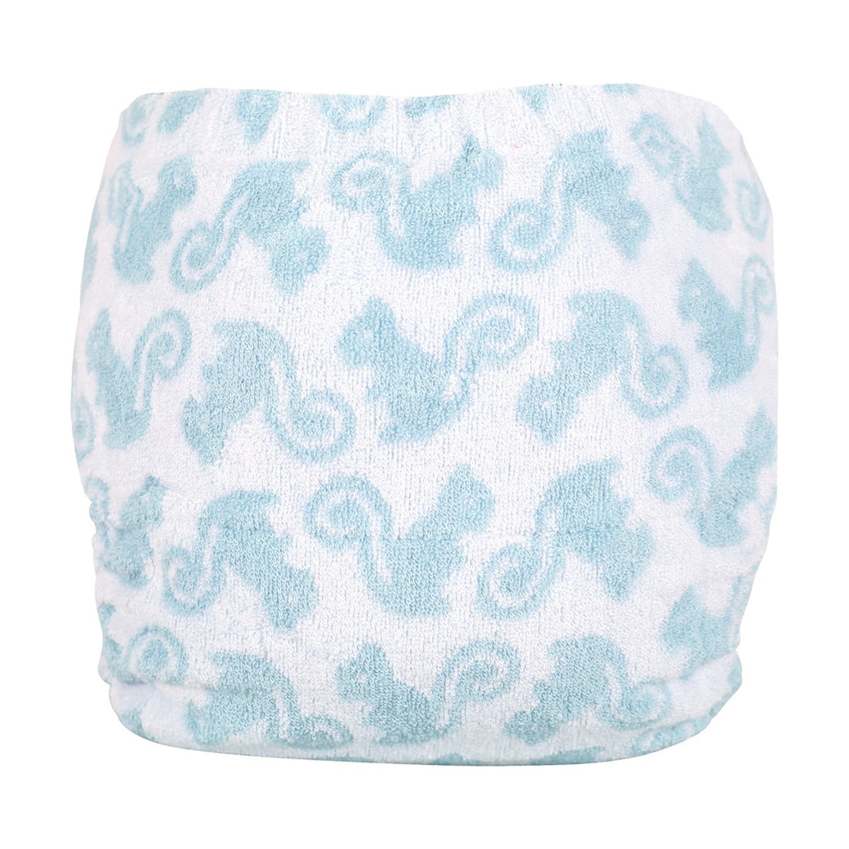 TotsBots Bamboozle Stretch Höschenwindel Newborn (2–8 kg) aus Bambusviskose im Design Squiddles, Rückseite