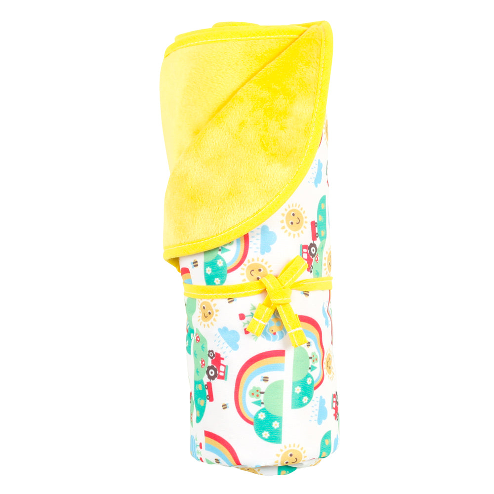 TotsBots Happy Mat wasserdichte Wickelunterlage (72 × 47 cm) im Design Happy Days