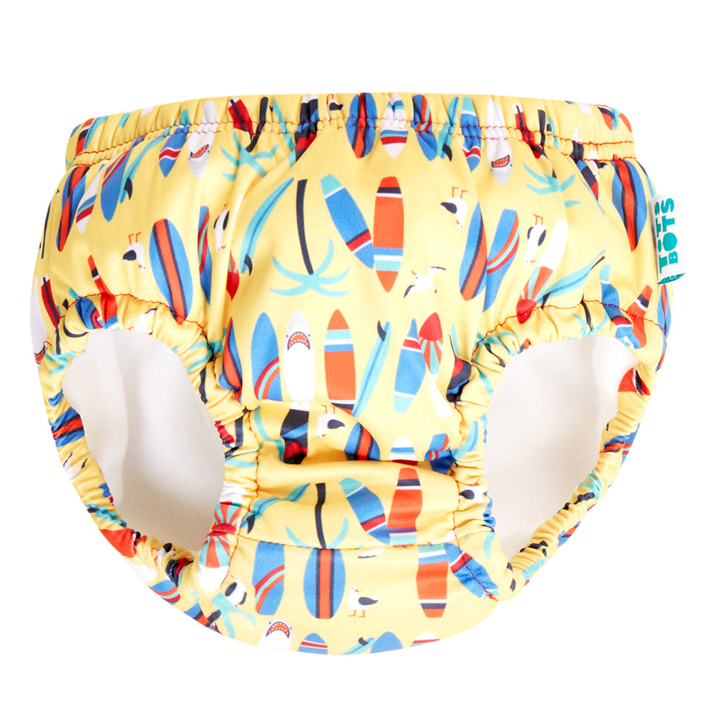 TotsBots Pull-up Schwimmwindel Größe 1 (0–6 Monate) im Design Surf’s Up