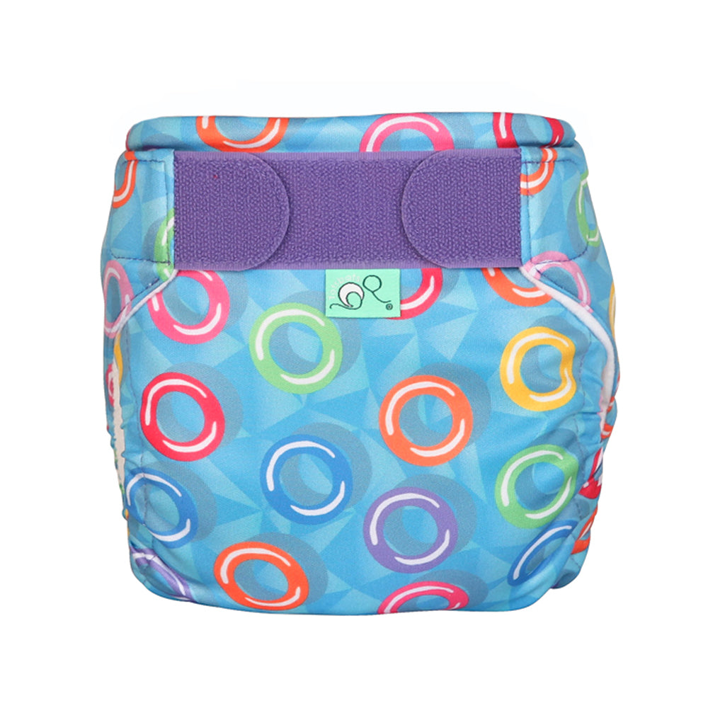 TotsBots SwimTots Schwimmwindel mit Klettverschluss im Design Wubbawing