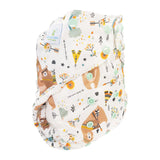 Blümchen - Eco Shell Überhose (2in1) - Druckverschluss - One Size (3-16 kg)