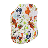 Blümchen - Eco Shell Überhose (2in1) - Klettverschluss - One Size (3-16 kg)