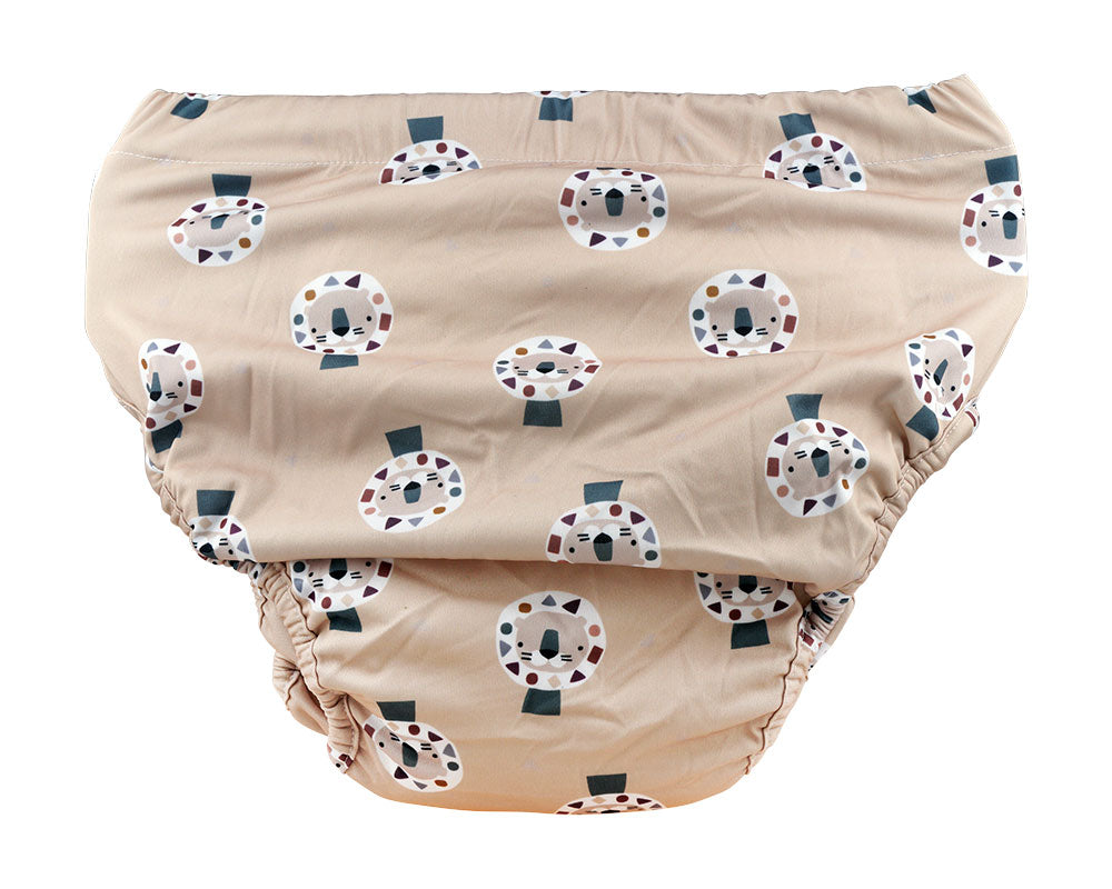 Blümchen - Kinder & Erwachsenen Stay-Dry-Stoffwindel (Inkontinenz Windel) - Cozy Lion