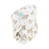 Blümchen - Eco Shell Überhose (2in1) - Klettverschluss - One Size (3-16 kg)