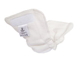 Blümchen - Saugeinlagen für Eco-Shell 2in1 (One Size) - Bambusviskose & Bio-Baumwolle